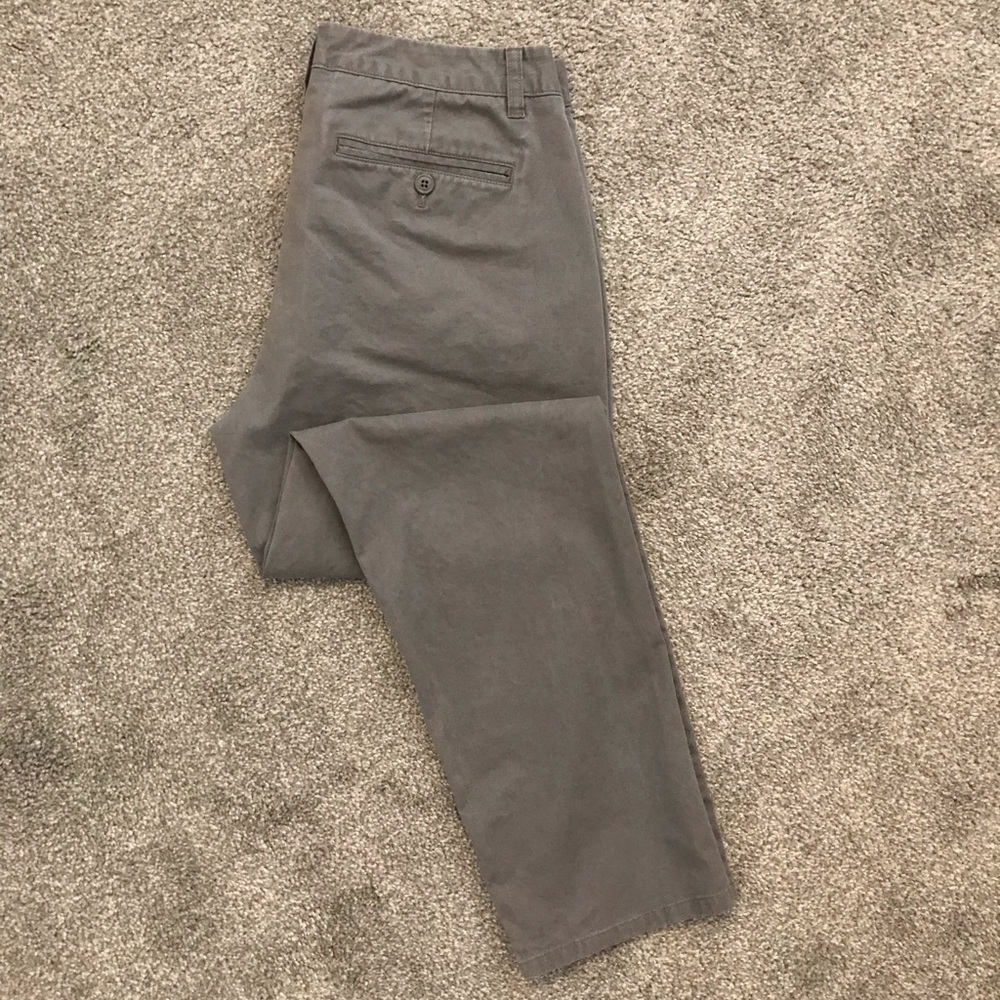 Men’s Bonobos Everyday Chino Pants - Gray, 34/30 Athletic Fit